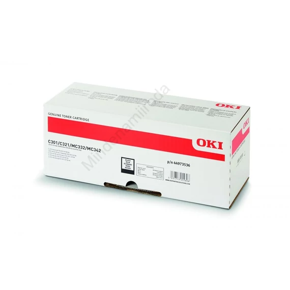 Oki C301/321/MC332/342 toner black ORIGINAL