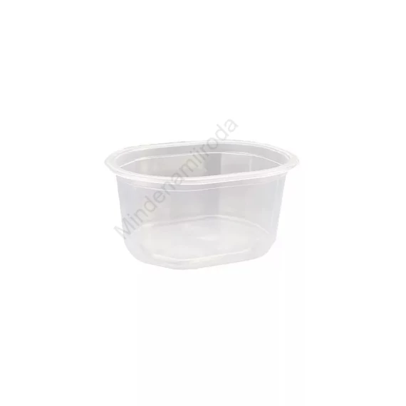 Oktogon tálka alj/kocsonyástál műanyag 375 ml 100 db/csomag