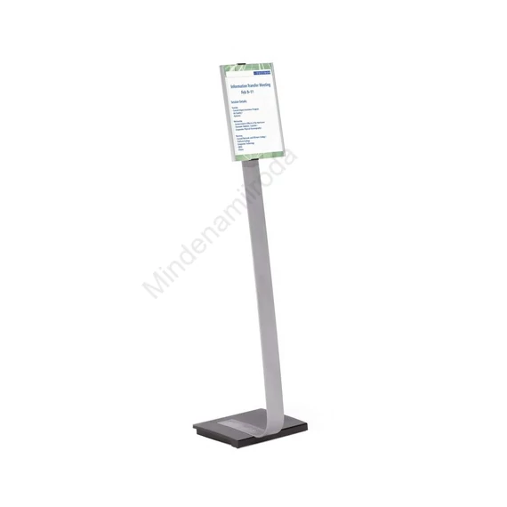 Padlóállvány Durable Info Sign A4, ezüst