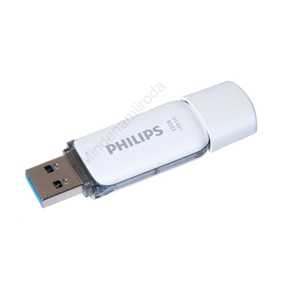 Pendrive USB 3.0 32Gb. Snow Edition Philips fehér-szürke