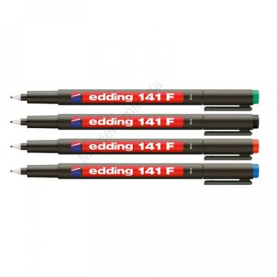 Alkoholos marker 0,6mm, 141F OHP Edding kék