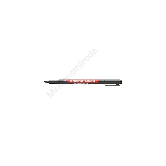 Alkoholos marker 1-3mm, 143B OHP Edding fekete