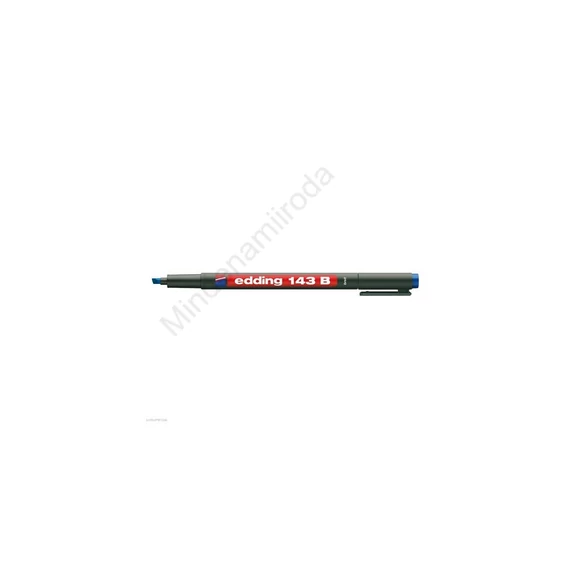 Alkoholos marker 1-3mm, 143B OHP Edding kék
