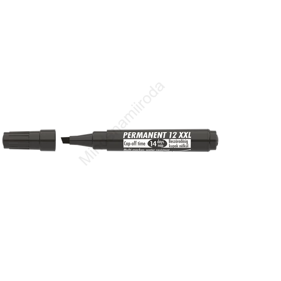 Alkoholos marker 1-4mm, vágott Ico 12XXL fekete