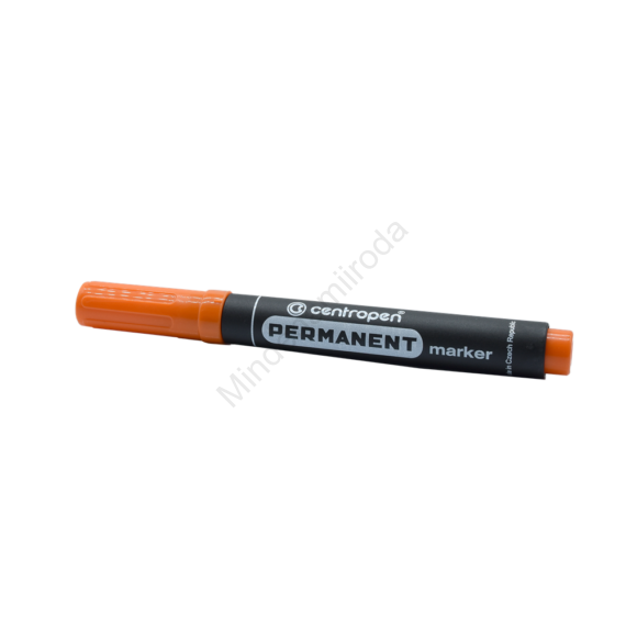 Alkoholos marker 2,5mm, kerek hegyű, Centropen 8566, narancs