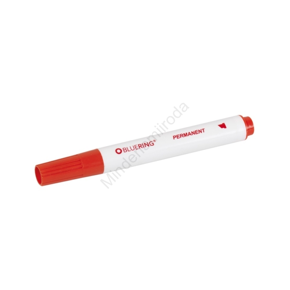 Alkoholos marker 1-4mm, vágott végű Bluering® piros