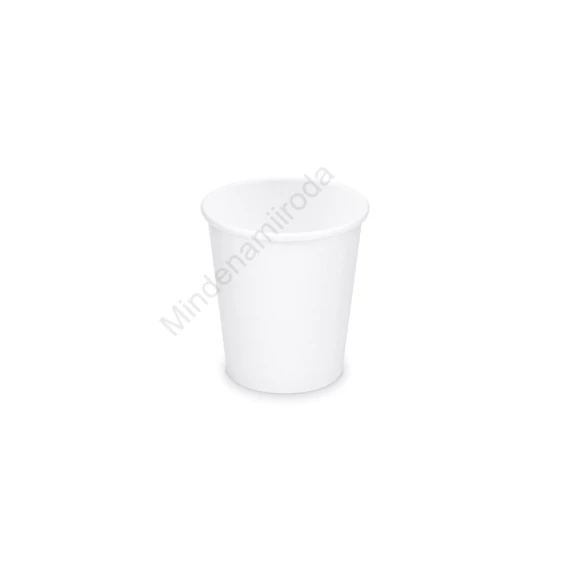 Pohár 180 ml papír 60 db/csomag fehér