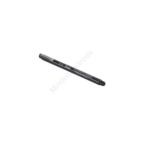PointLiner tűfilc 0,3mm, S20P-3A Pentel fekete