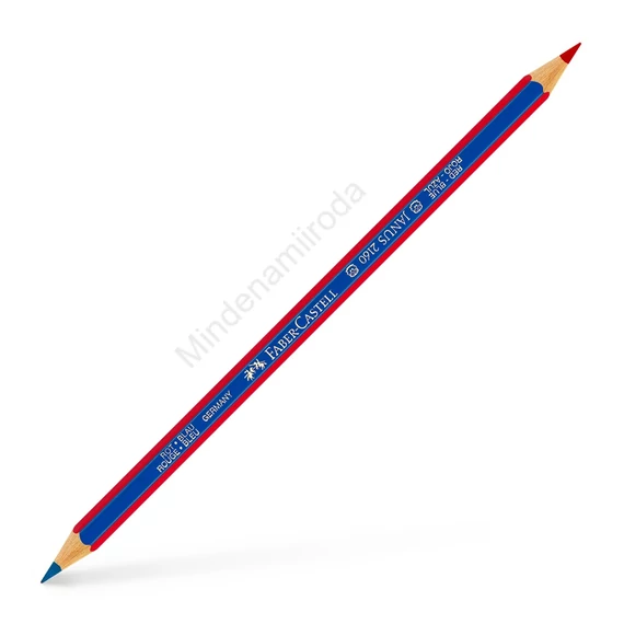Postairon hatszögletű vékony JANUS Faber-Castell piros-kék