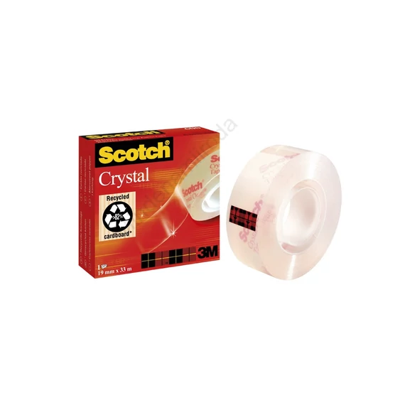 Ragasztószalag 19mmx33m 3M Scotch 600 kristálytiszta