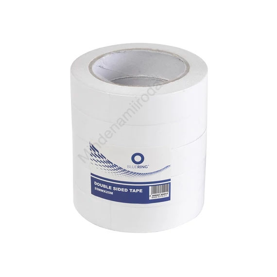 Ragasztószalag kétoldalas, 25mm x 25m Bluering®