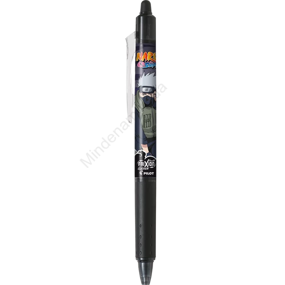 Rollertoll 0,7mm, törölhető nyomógombos Pilot Frixion Clicker Naruto, írásszín fekete
