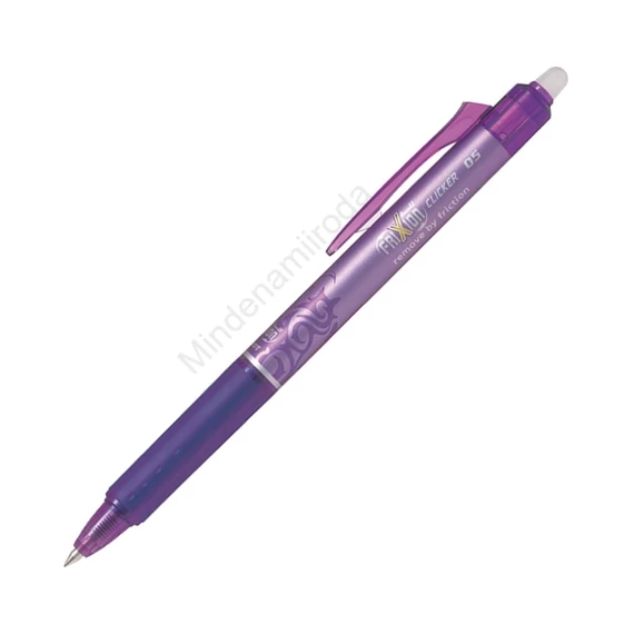 Rollertoll 0,5mm, törölhető Pilot Frixion Clicker, írásszín lila