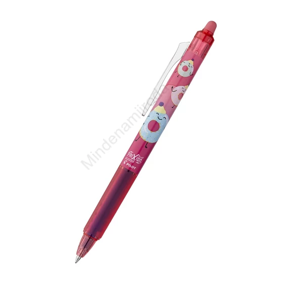 Rollertoll 0,7mm, törölhető Pilot Frixion Clicker Fancy Coral Pink, írásszín kék