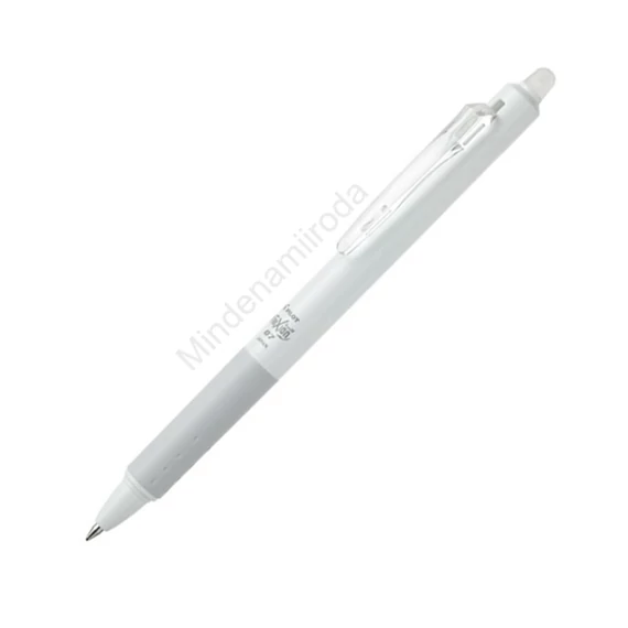 Rollertoll 0,7mm, törölhető Pilot Frixion Clicker, fehér test, írásszín kék