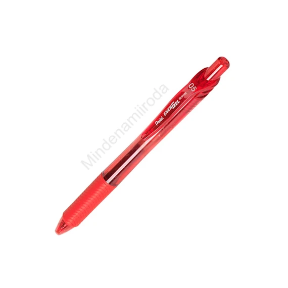 Rollertoll zselés 0,25mm, tűhegyű BLN105-BX, Pentel EnerGelX, írásszín piros
