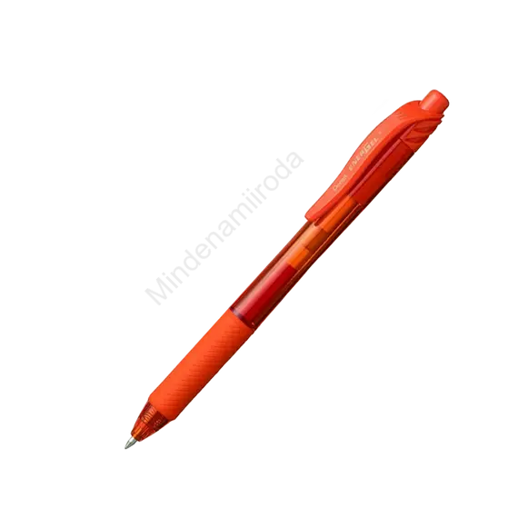 Rollertoll zselés golyóátmérő 0,7 mm, Pentel EnerGelX BL107-FX, írásszín narancs