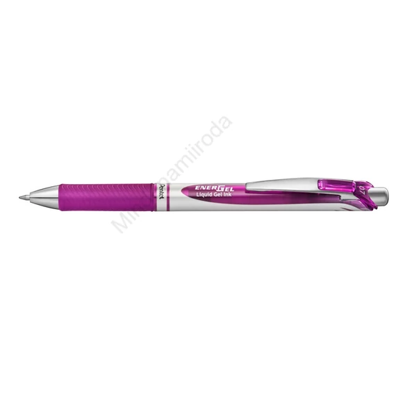 Rollertoll zselés 0.7mm, Pentel EnerGel BL77-V4X, írásszín magenta