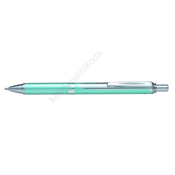 Rollertoll 0,35mm, fém aquamarine test, Pentel Energel BL407LS-A, írásszín kék