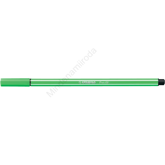 Rostirón, filctoll 1mm, M STABILO Pen 68 levél zöld