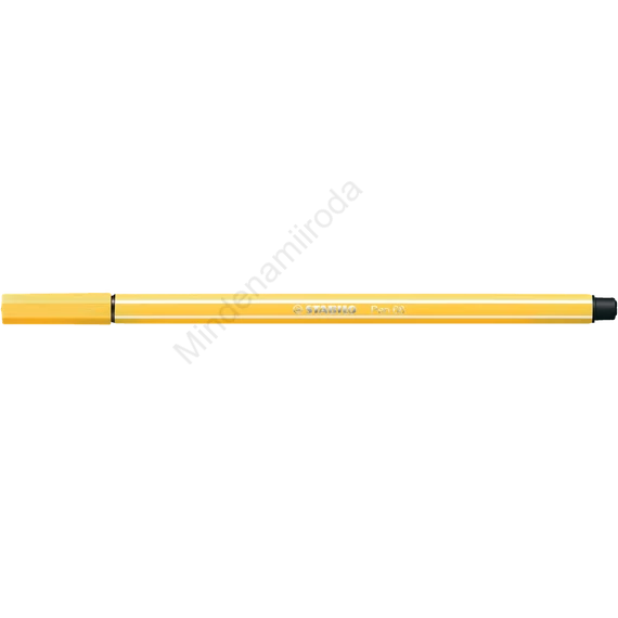 Rostirón, filctoll 1mm, M STABILO Pen 68 sárga