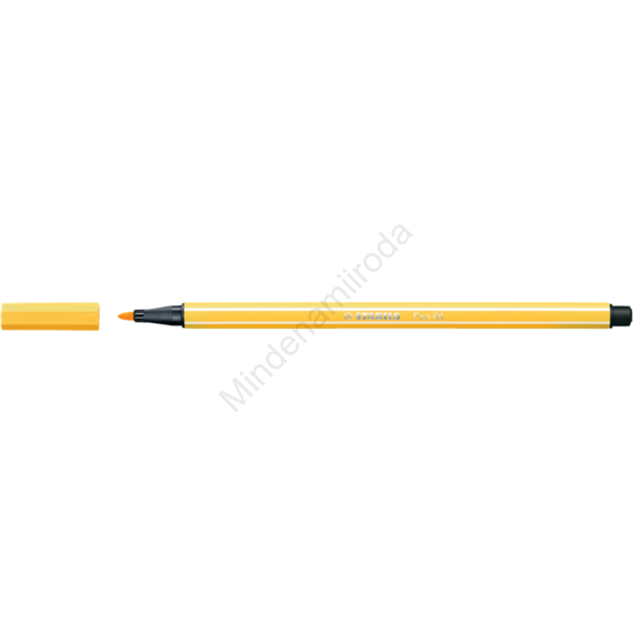 Rostirón, filctoll 1mm, M STABILO Pen 68 sárga