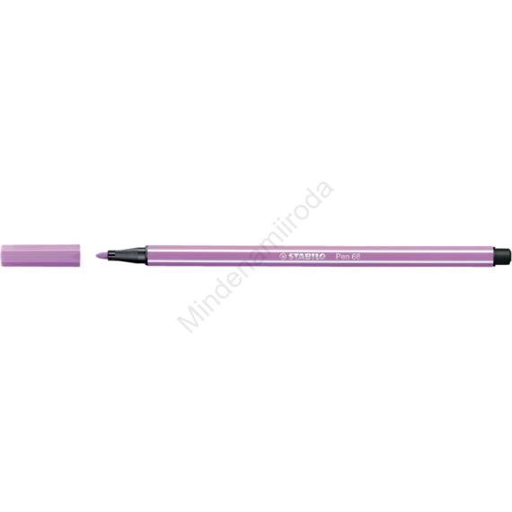 Rostirón, filctoll 1mm, M STABILO Pen 68 pasztell lila