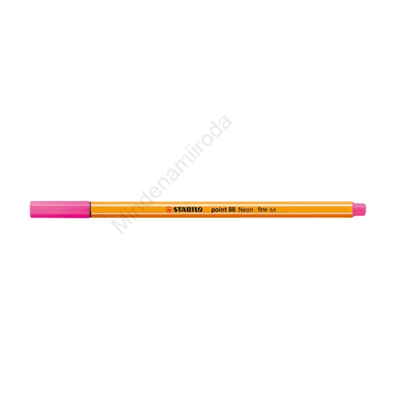 Rostirón, tűfilc 0,4mm, STABILO Point 88 neon rózsaszín