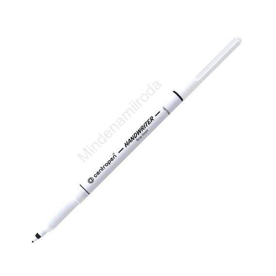 Rostirón, tűfilc 0,5 mm, kupakos Centropen 2551 fekete