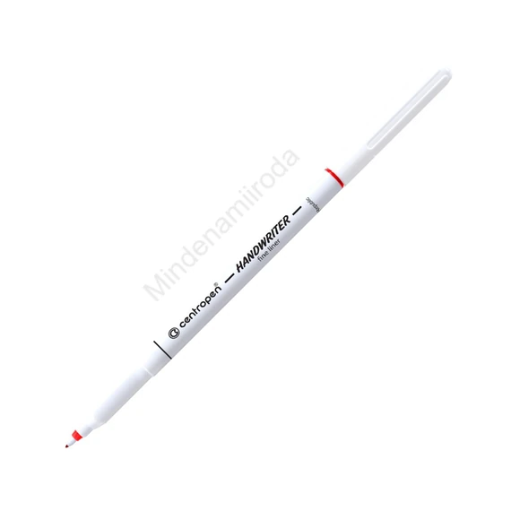 Rostirón, tűfilc 0,5 mm, kupakos Centropen 2551 piros