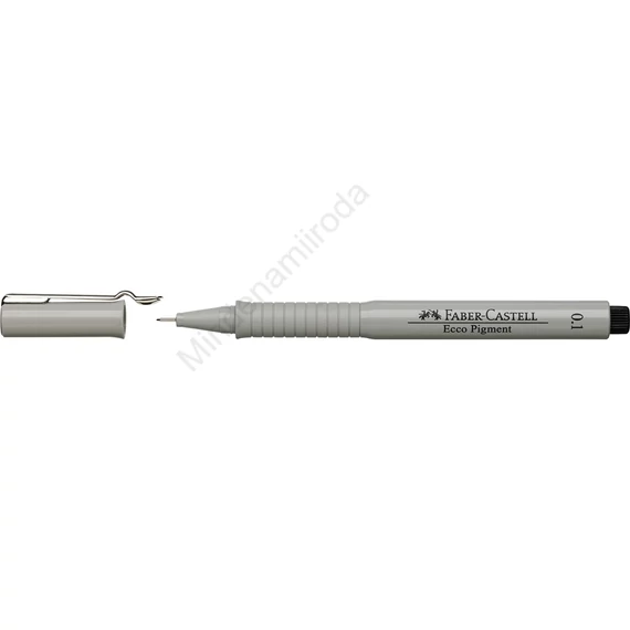 Rostirón, tűfilc 0,1mm ECCO PIGMENT Faber-Castell fekete