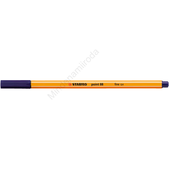 Rostirón, tűfilc 0,4mm, STABILO Point 88 éj kék