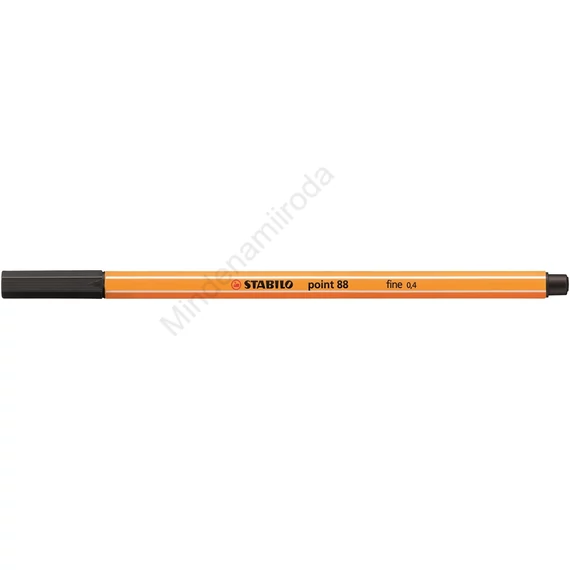 Rostirón, tűfilc 0,4mm, STABILO Point 88 fekete