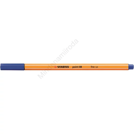 Rostirón, tűfilc 0,4mm, STABILO Point 88 kék