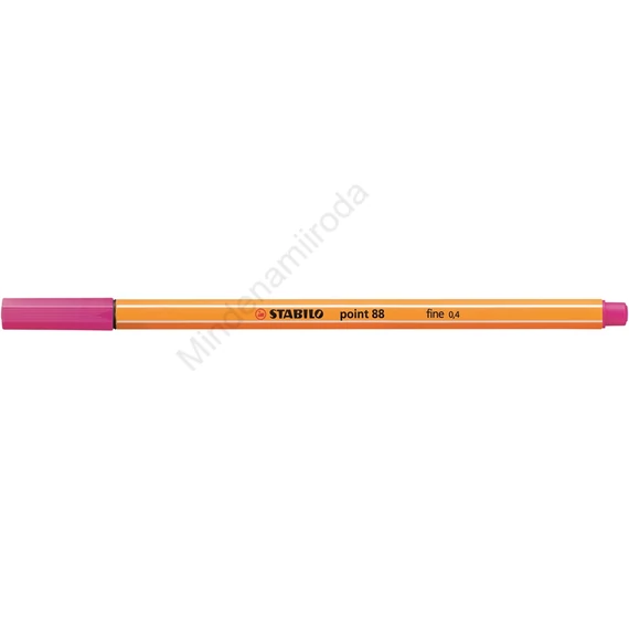 Rostirón, tűfilc 0,4mm, STABILO Point 88 pink