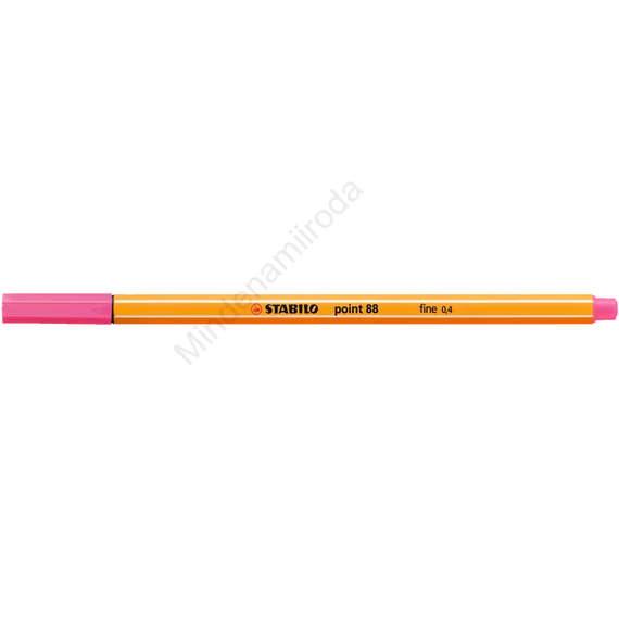 Rostirón, tűfilc 0,4mm, STABILO Point 88 pinkes lila
