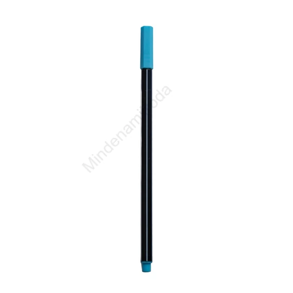 Rostirón, tűfilc vízbázisú, 0,4mm, hatszögletű, világoskék