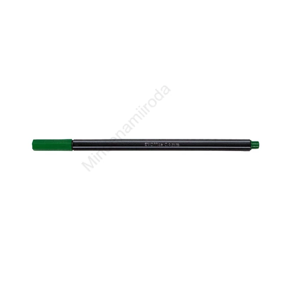 Rostirón, tűfilc vízbázisú, 0,5mm, hatszögletű test, Evo zöld