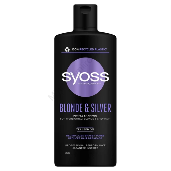 Sampon 440 ml Syoss Blonde&Silver
