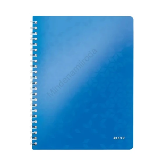 Spirálfüzet A4 vonalas Wow 4637 Leitz kék