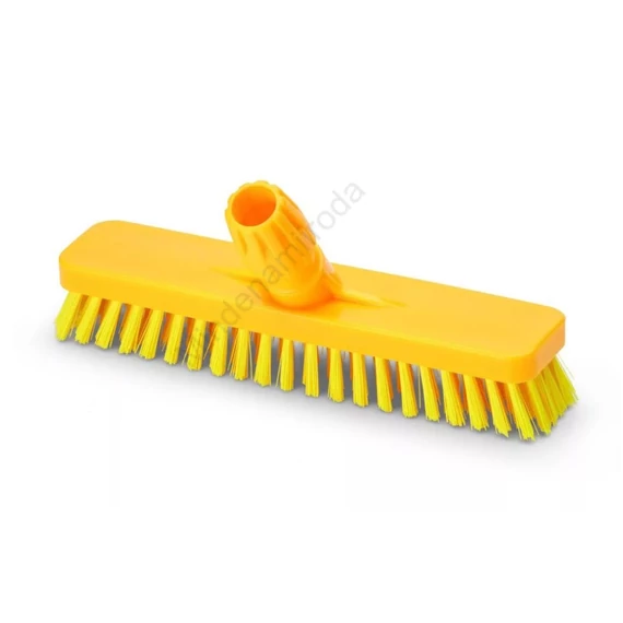 Súrolókefe fej műanyag 30 cm széles nyelezhető 0,75 mm Aricasa/Igeax sárga_1016YT