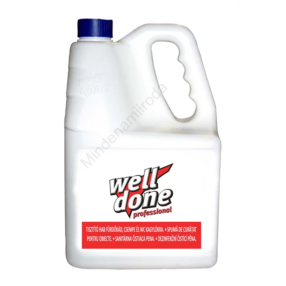 Szaniter tisztítóhab 5 liter Well Done