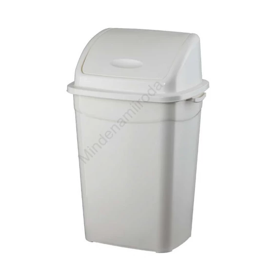 Szemetes kuka billenő fedéllel műanyag 26 literes szürke/antracit UP120P