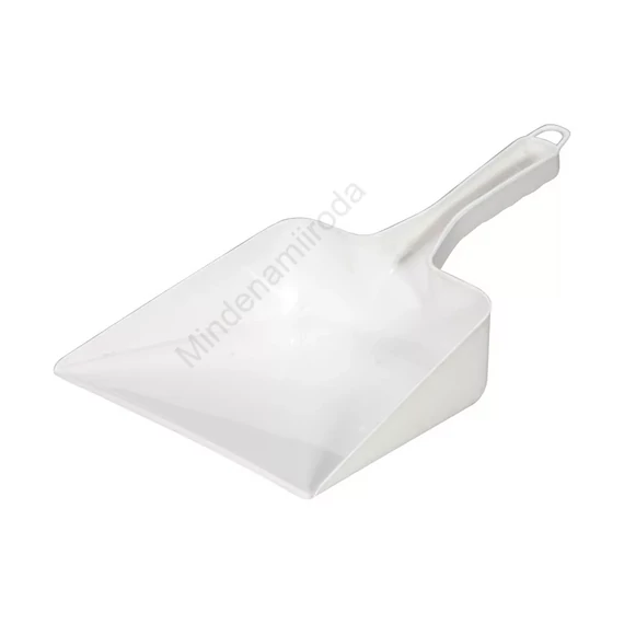 Szemetes lapát műanyag Aricasa/Igeax fehér_1022W