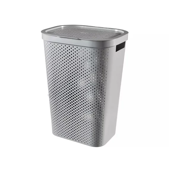 Szennyestartó tetővel 60 literes Infinity Curver_231008 szürke
