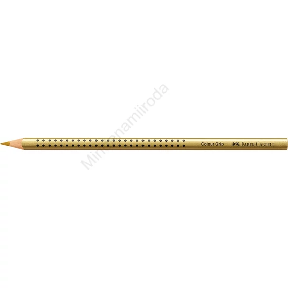 Színes ceruza háromszögletű GRIP Faber-Castell metál arany