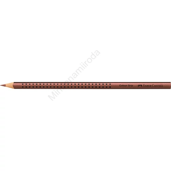 Színes ceruza háromszögletű GRIP Faber-Castell metál rézvörös