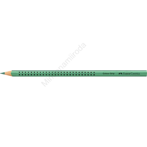 Színes ceruza háromszögletű GRIP Faber-Castell metál zöld