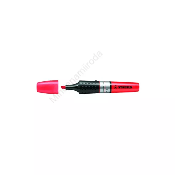Szövegkiemelő 2-5mm, hengeres test Stabilo Luminator piros