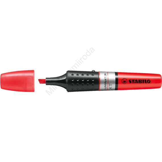 Szövegkiemelő 2-5mm, hengeres test Stabilo Luminator piros